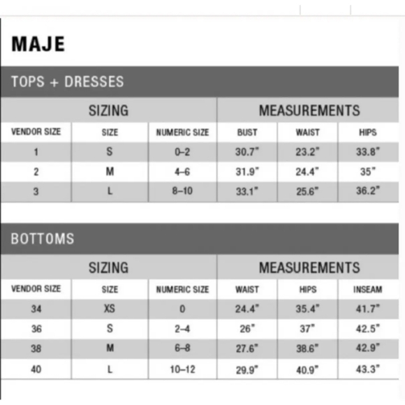 MAJE Crop Wide Leg Red Summer Pants Size 38 = Medium Or 6-8 99% Cotton - Picture 14 of 14